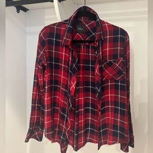 Rails brand flannel button up shirt